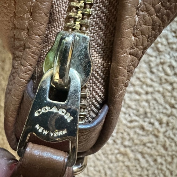 Coach Tan Leather Satchel - Picture 7 of 10
